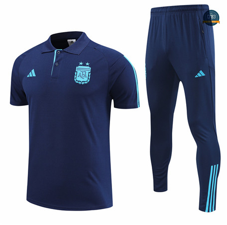 Comprar Cfb3 Camiseta Entrenamiento Argentina + Pantalones Equipación Azul 2022/2023