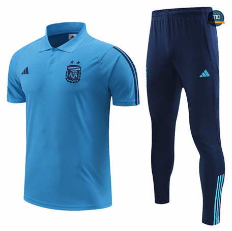 Nuevas Cfb3 Camiseta Entrenamiento Argentina + Pantalones Equipación Azul 2022/2023