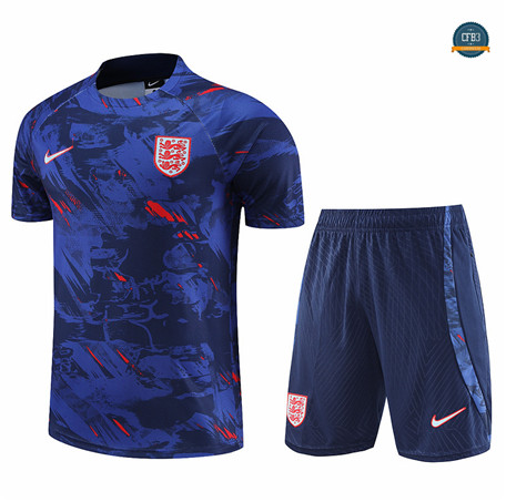 Comprar Cfb3 Camiseta Entrenamiento Inglaterra + Pantalones Equipación Azul 2023/2024