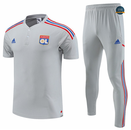 Comprar Cfb3 Camiseta Entrenamiento Lyon + Pantalones Equipación Gris 2022/2023