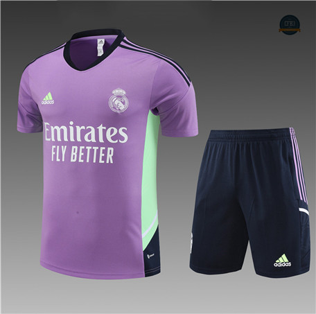Crear Cfb3 Camiseta Entrenamiento Real Madrid Niño + Pantalones Equipación Violet 2022/2023