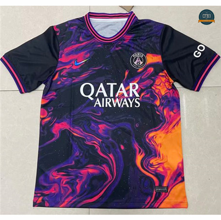 Diseñar Cfb3 Camiseta Paris Saint Germain Paris Equipación Training Rojo/Negro 2023/2024