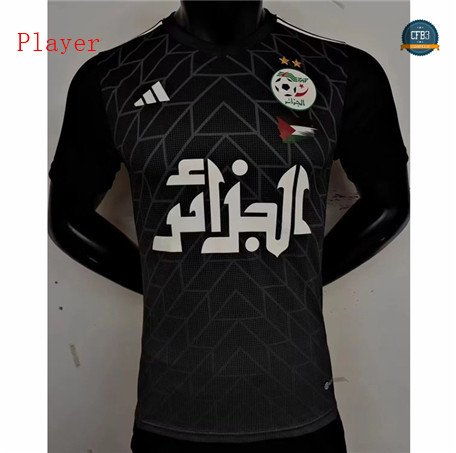 Venta Cfb3 Camiseta Argelia Player Equipación Negro 2023/2024