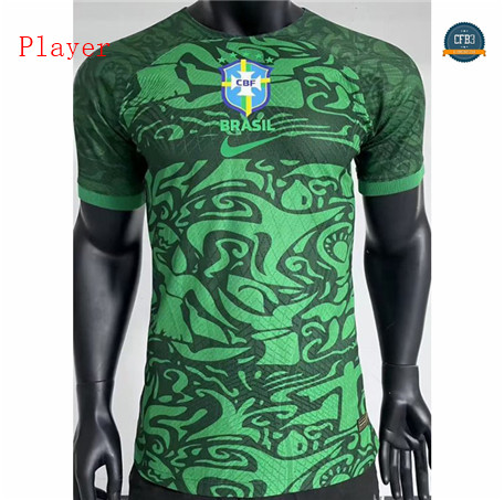 Nuevas Cfb3 Camiseta Brasil Player Equipación Verde 2023/2024