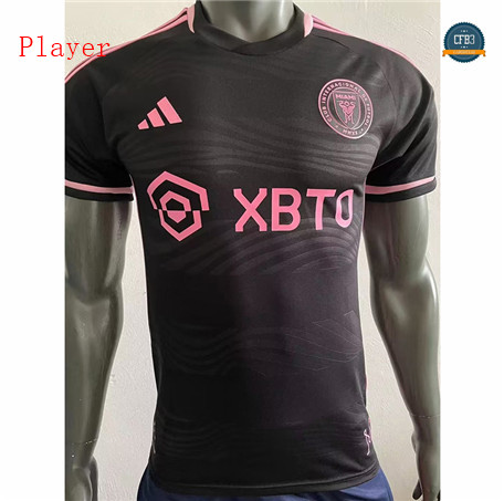 Venta Cfb3 Camiseta Inter Miami Player Equipación 2ª Equipación Negro 2023/2024