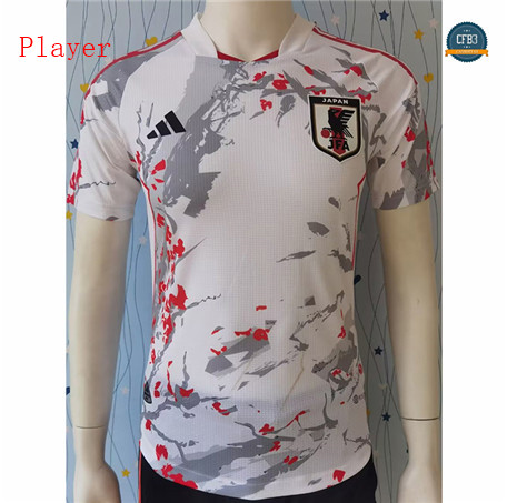 Diseñar Cfb3 Camiseta Japon Player Equipación Training Blanco 2023/2024