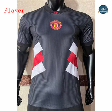 Nuevas Cfb3 Camiseta Manchester United Player Equipación édition spéciale Negro 2023/2024