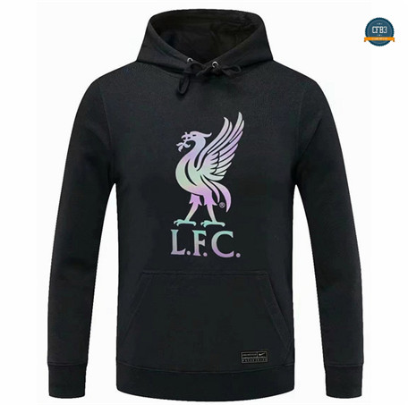 Nuevas Cfb3 Camiseta Sudadera con Capucha Liverpool Equipación Negro 2022/2023