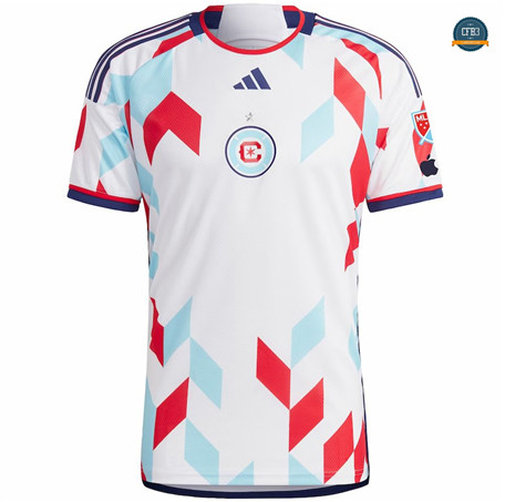 Cfb3 Camiseta Chicago Fire 2ª Equipación Blanco 2023/2024