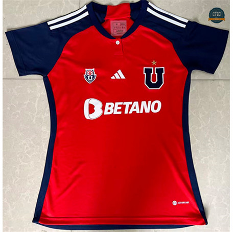 Cfb3 Camiseta Universidad de Chile Mujer 2ª Equipación 2023/2024