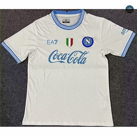 Nuevas Cfb3 Camiseta Napoli Equipación Blanco 2023/2024