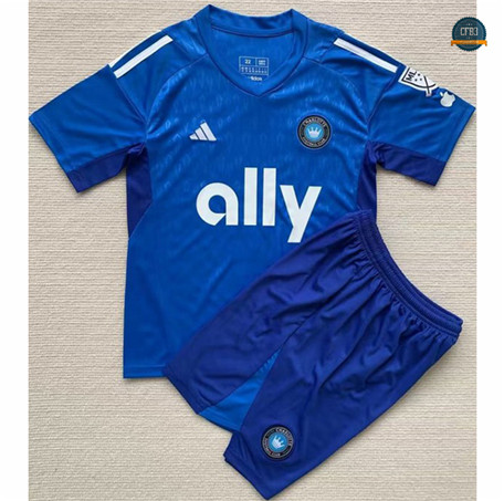 Cfb3 Camiseta Charlotte Niño Azul 2023/2024