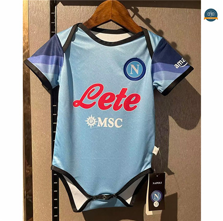 Nuevas Cfb3 Camiseta Napoli Bebé Azul 2023/2024