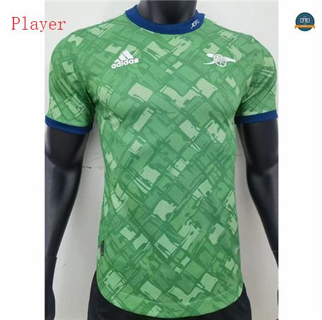 Venta Cfb3 Camiseta Arsenal Player Equipación Entrenamiento Verde 2023/2024