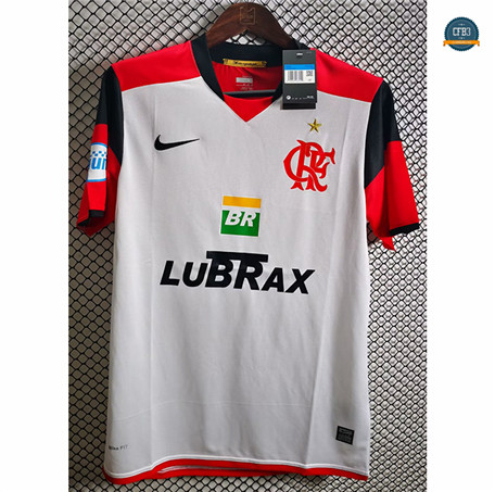 Cfb3 Camiseta Retro 2008-09 Flamenco Equipación Blanco