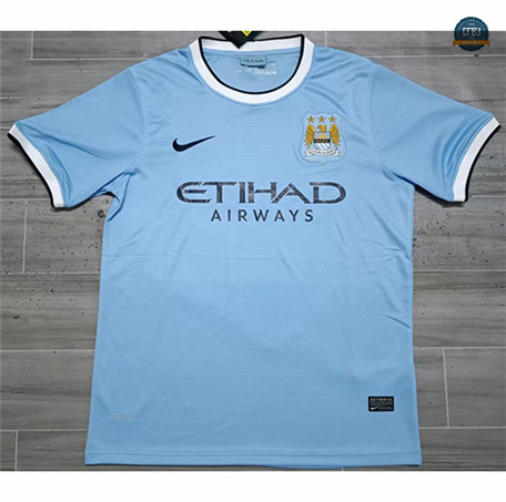 Cfb3 Camiseta Retro 2013-14 Manchester City 1ª Equipación