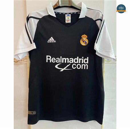 Cfb3 Camiseta Retro 2001-02 Real Madrid 2ª Equipación