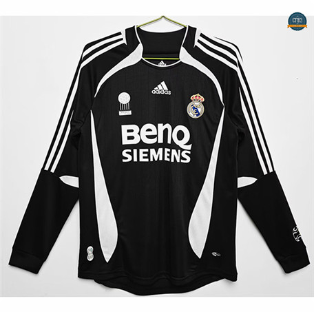 Venta Cfb3 Camiseta Retro 2006-07 Real Madrid 3ª Equipación Manga Larga