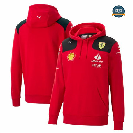 Cfb3 Camiseta Sudadera con capucha Scuderia Ferrari 2023