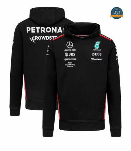 Cfb3 Camiseta Sudadera con capucha Mercedes AMG Petronas F1 2023