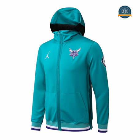 Cfb3 Camiseta Chaqueta con capucha Charlotte Hornets