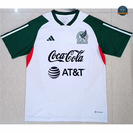 Cfb3 Camiseta México Equipación Training Blanco 2023/2024