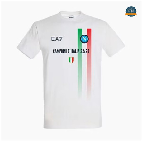 Cfb3 Camiseta Napoli Equipación champions Blanco 2023/2024
