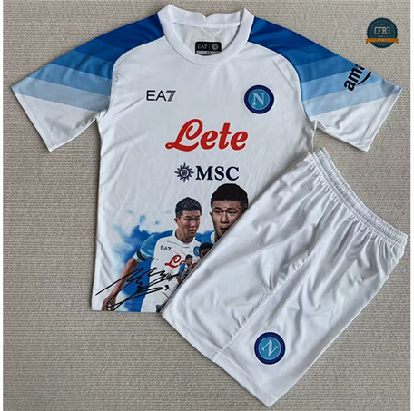 Cfb3 Camiseta Naples Niño Equipación Blanco 2023/2024