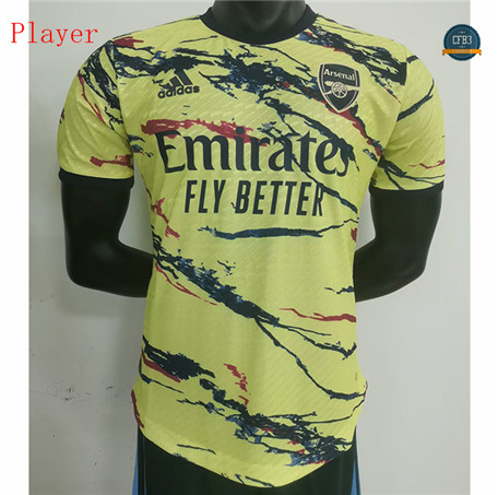Cfb3 Camiseta Arsenal Player Equipación Amarillo/Negro 2023/2024
