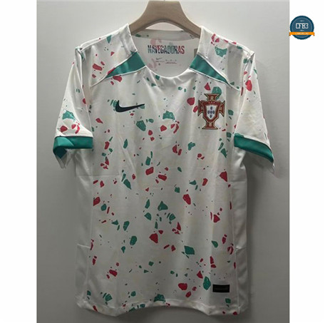 Cfb3 Camiseta Portugal Equipación Blanco 2023/2024