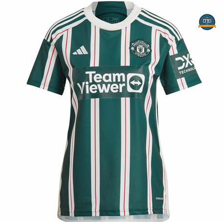 Cfb3 Camiseta Manchester United Mujer Segunda Equipación 2023/2024