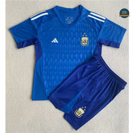 Cfb3 Camiseta Argentino Niño Portero Equipación Azul 2023/2024