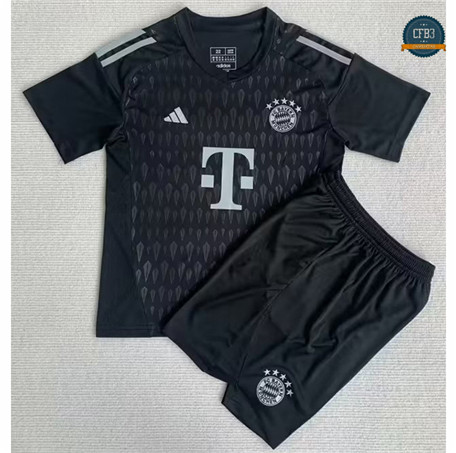 Cfb3 Camiseta Bayern Munich Niño Portero Negro 2023/2024