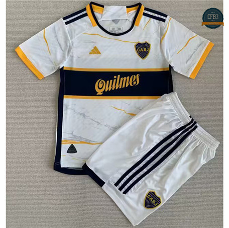 Cfb3 Camiseta Boca Niño Equipación Blanco 2023/2024