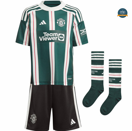 Cfb3 Camiseta Manchester United Niño Segunda Equipación 2023/2024