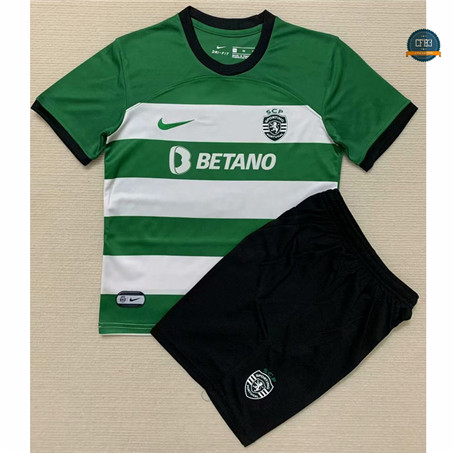 Cfb3 Camiseta Sporting Lisbon Niño Primera Equipación 2023/2024