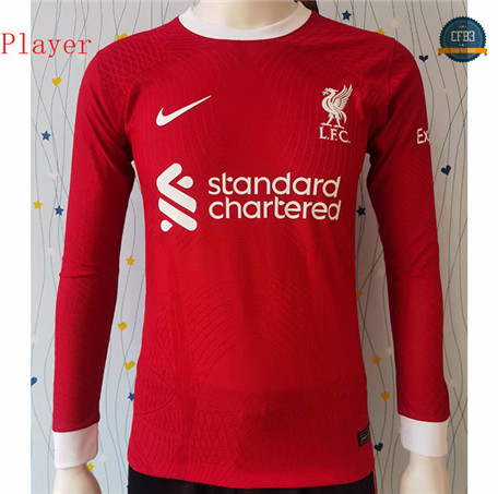 Cfb3 Camiseta Liverpool Player Primera Equipación Manga Larga 2023/2024