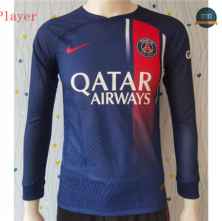 Cfb3 Camiseta Paris Saint Germain Player Primera Equipación Manga Larga 2023/2024