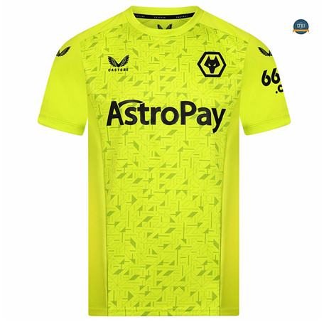 Cfb3 Camiseta Wolves Portero Segunda Equipación Verde 2023/2024