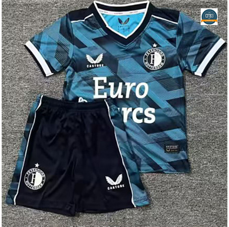 Cfb3 Camiseta Feyenoord Niño Equipación Azul 2023/2024