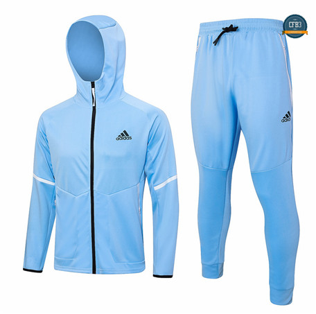Diseñar Cfb3 Chaqueta Chándal Adidas Equipación Sombrero Azul 2023/2024 baratas