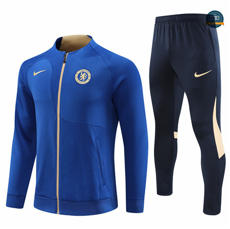 Comprar Cfb3 Chaqueta Chándal Chelsea Equipación Azul 2023/2024 baratas