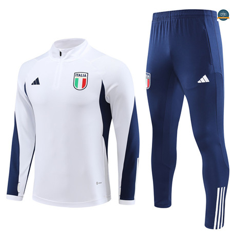 Diseñar Cfb3 Chándal Italia Equipación Blanco 2023/2024 baratas