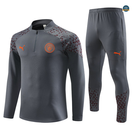 Comprar Cfb3 Chándal Manchester City Equipación Gris 2023/2024 baratas