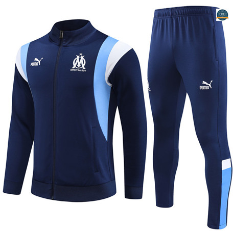 Nuevas Cfb3 Chaqueta Chándal Marsella Equipación Azul 2023/2024 replicas