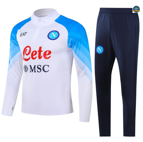 Outlet Cfb3 Chándal Napoli Equipación Blanco 2023/2024 tienda