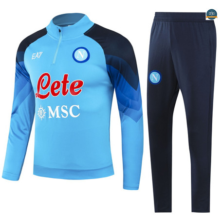 Diseñar Cfb3 Chándal Napoli Equipación Azul 2023/2024 baratas