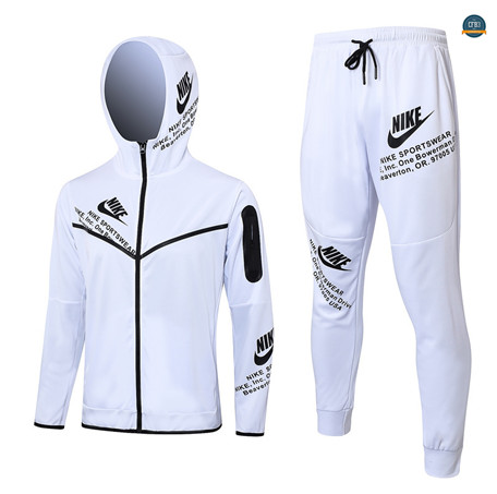 Comprar Cfb3 Chaqueta Chándal Nike Equipación Sombrero Blanco 2023/2024 baratas
