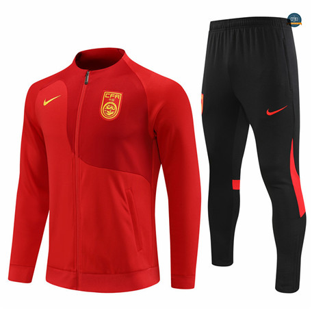 Outlet Cfb3 Chaqueta Chándal Niño Chine Equipación Rojo 2023/2024 tienda