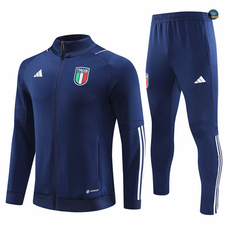 Crear Cfb3 Chaqueta Chándal Niño Italia Equipación Azul 2023/2024 tienda